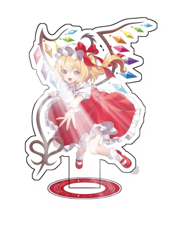 Anime Touhou Project Flandre Scarlet Acrylic Stand