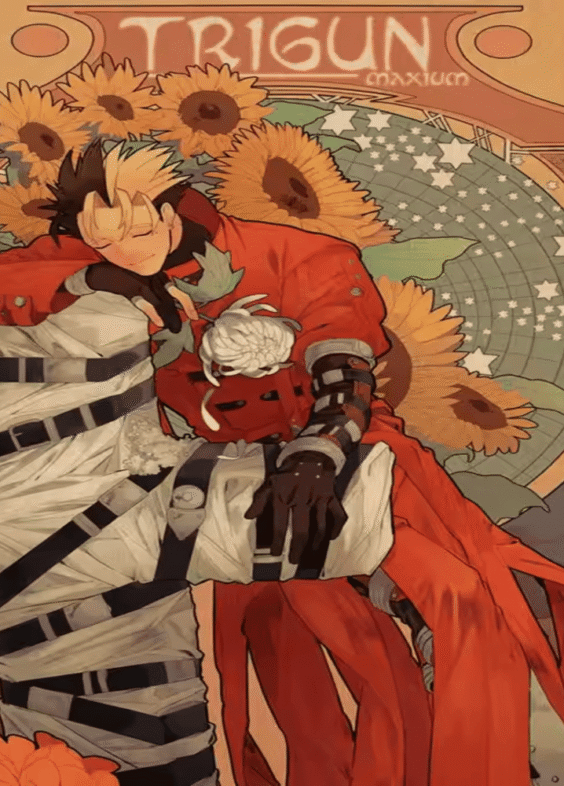 Anime Trigun Vash The Stampede Painting Wall Art