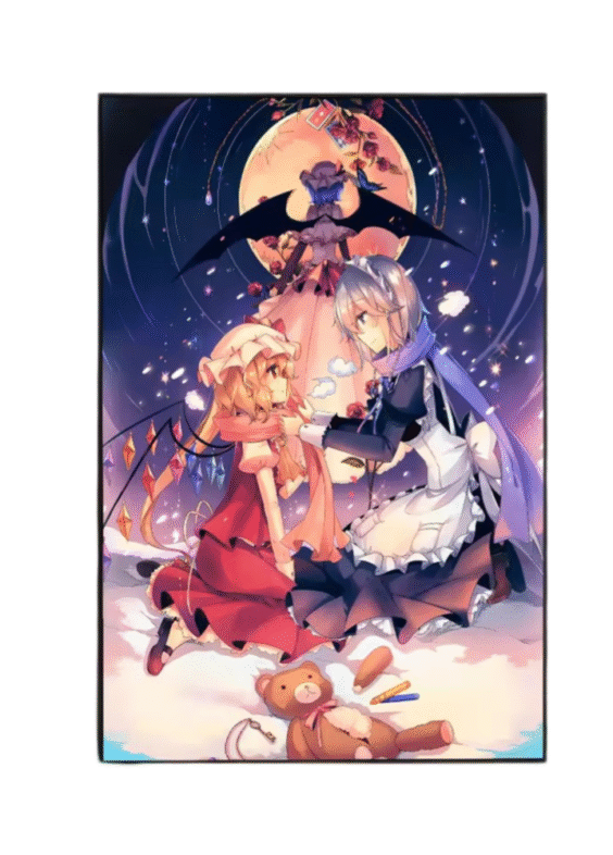 Anime Touhou Project Character Wall Poster
