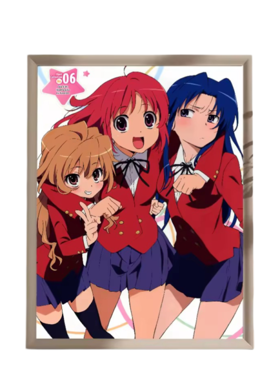 Anime Toradora! Character Home Decor Poster
