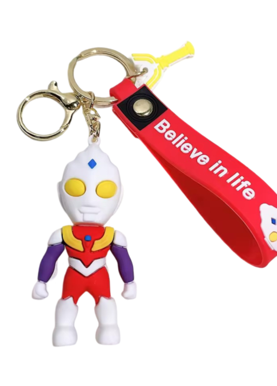 Anime Ultraman Tiga Keychain Pendant