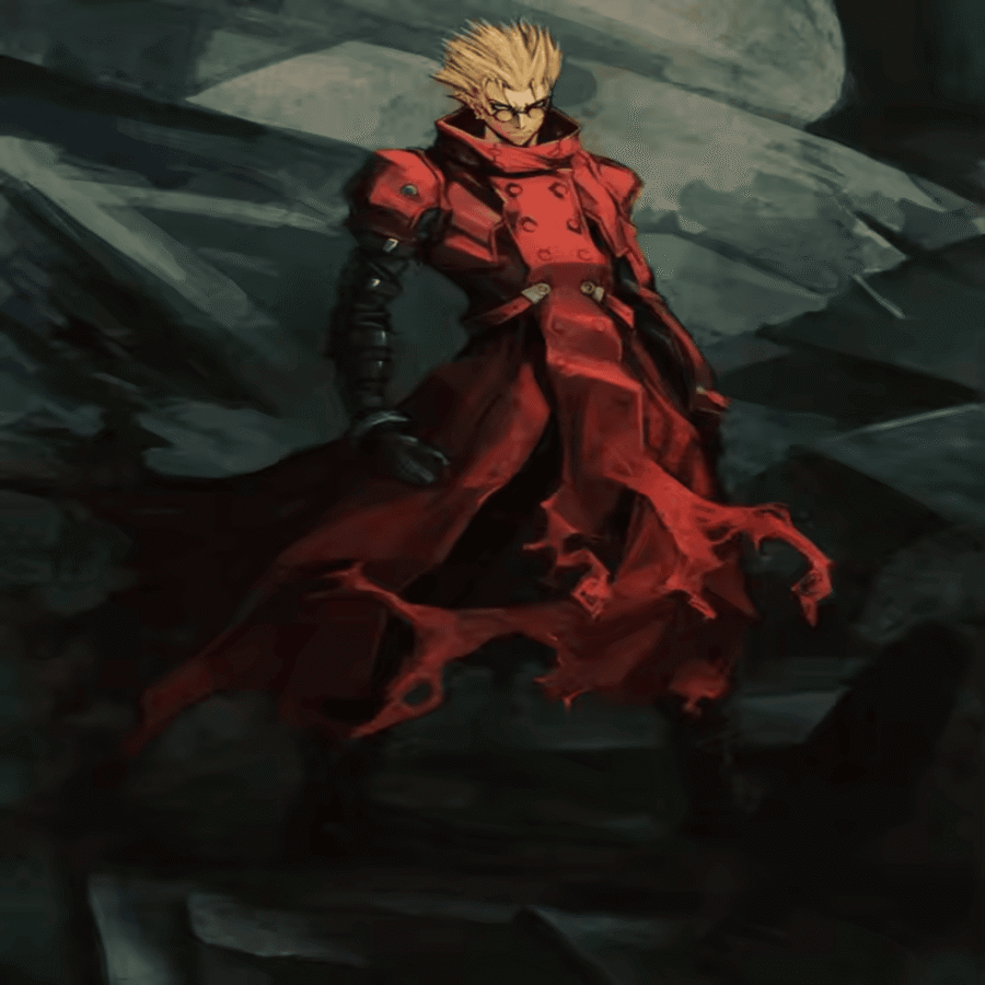 Trigun Anime Vash Wall Art Poster Trigun Anime Vash Wall Art Poster