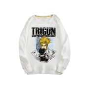Anime Trigun Vash The Stampede White Sweatshirt