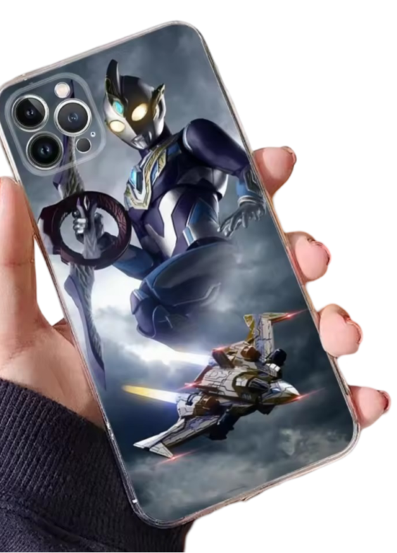 Anime Ultraman Trigger Dark Phone Case For iPhone