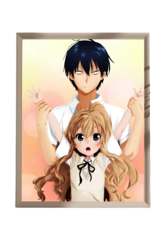 Anime Toradora! Ryūji And Taiga Home Decor Poster