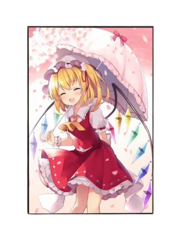 Anime Touhou Project Flandre Wall Poster