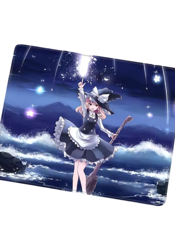 Anime Touhou Project Marisa Kirisame Gaming Mouse Pad