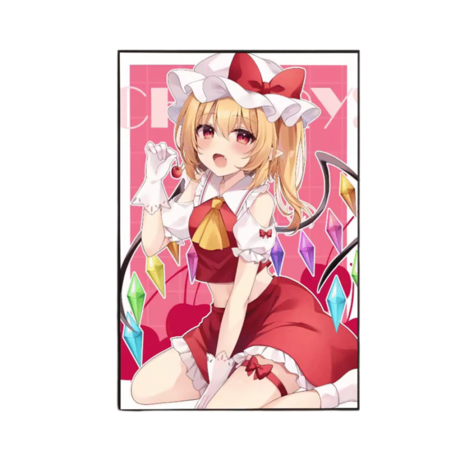 Touhou Project Flandre Scarlet Anime Wall Poster Touhou Project Flandre Scarlet Anime Wall Poster