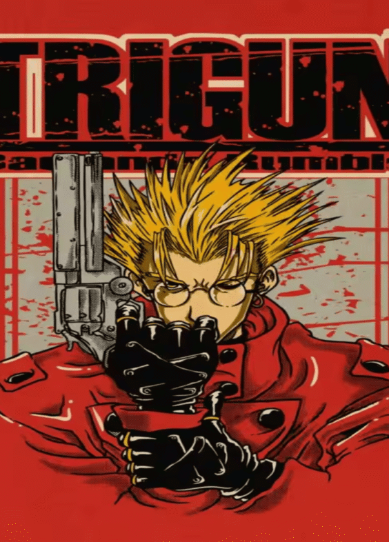 Anime Trigun: Badlands Rumble Vash Painting Wall Art