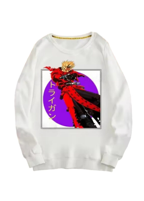 Anime Trigun Vash The Stampede Casual Sweatshirt