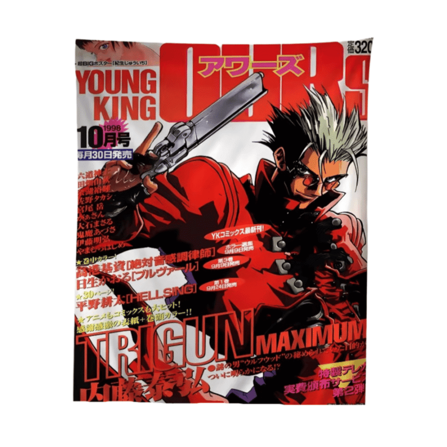Anime Trigun Maximum Tapestry Hippie Wall Art Anime Trigun Maximum Tapestry Hippie Wall Art