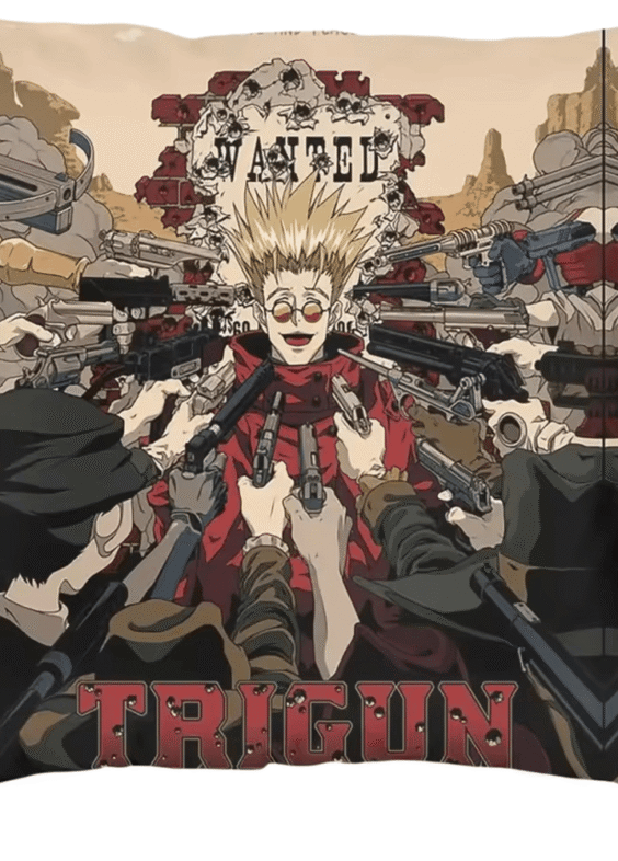 Anime Trigun Vash The Stampede Cushion