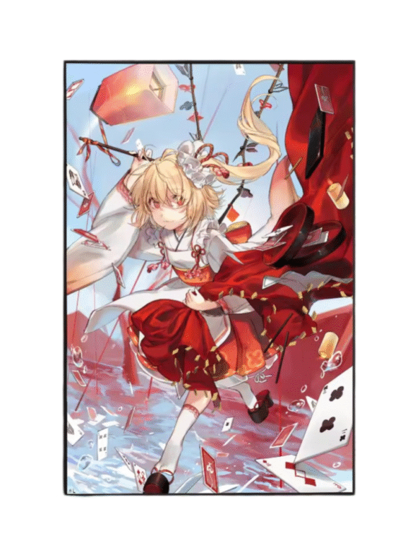 Touhou Project Anime Flandre Scarlet Wall Poster
