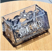 Anime One Piece Acrylic Storage Box
