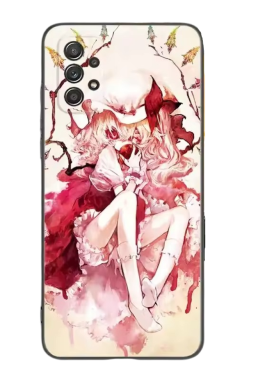 Touhou Project Anime Flandre Printed Phone Case For Samsung
