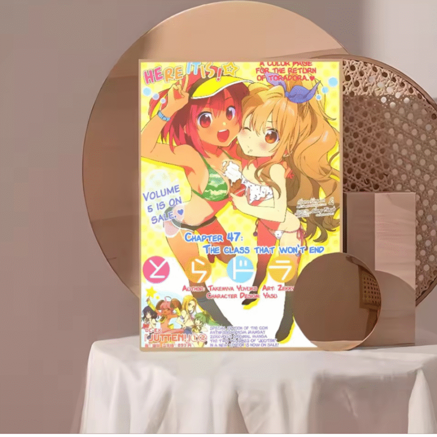 Toradora Anime Sticky Poster Toradora Anime Sticky Poster