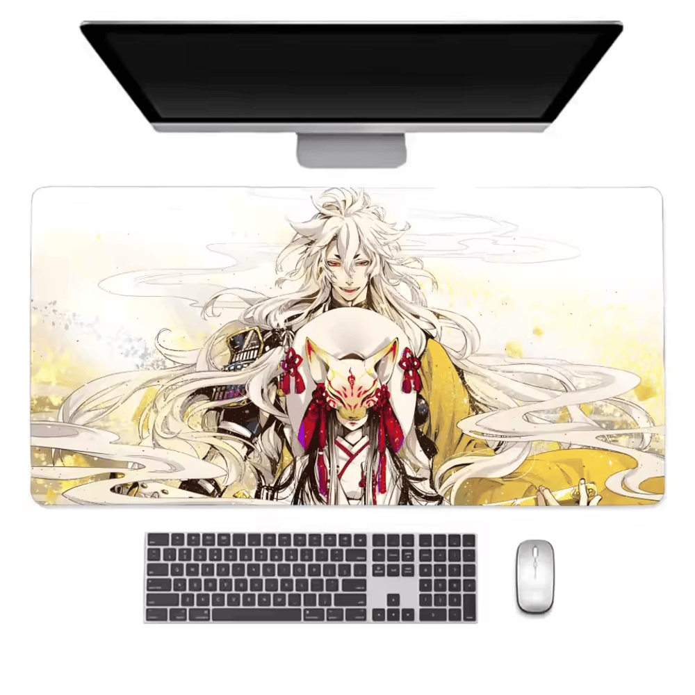 Anime Touken Ranbu Kogitsunemaru Mouse Pad Anime Touken Ranbu Kogitsunemaru Mouse Pad