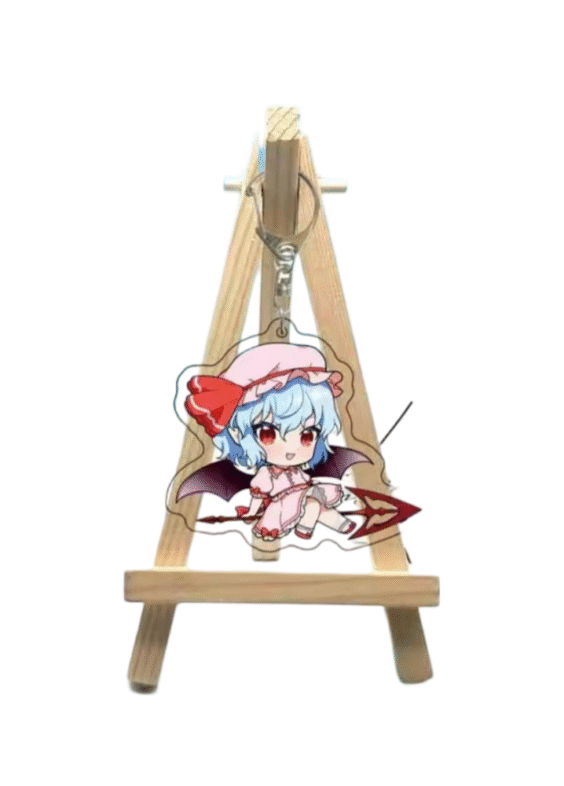 Touhou Project Anime Remilia Scarlet Keychain Pendant