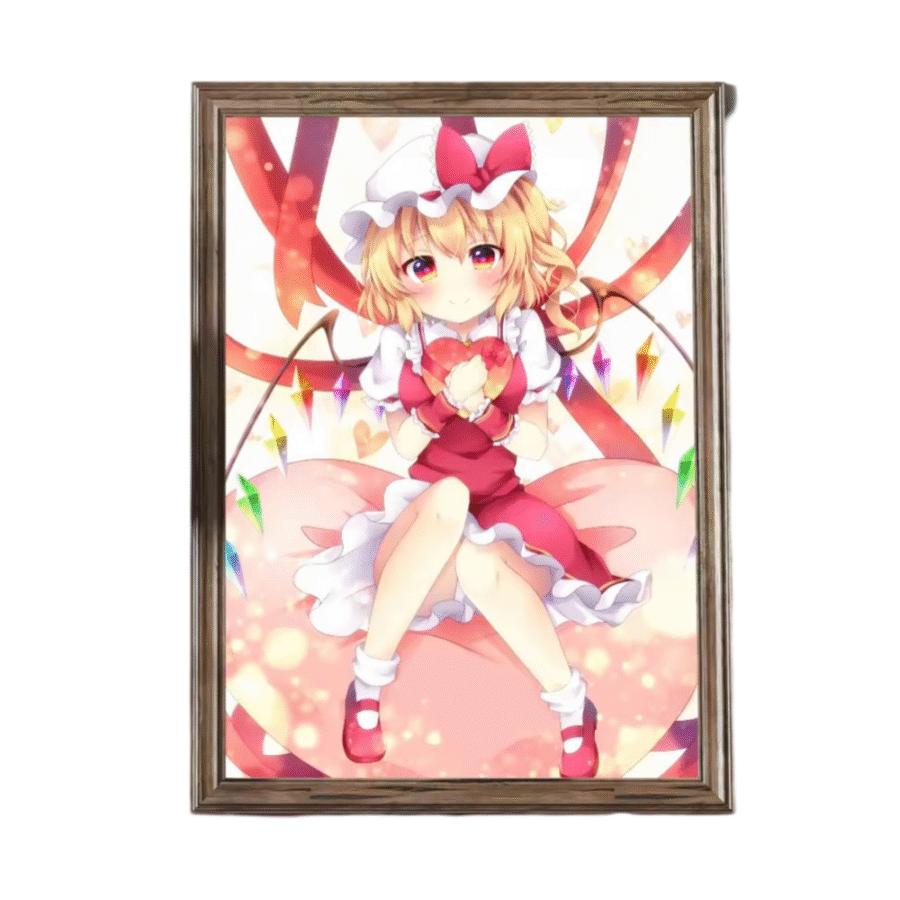 Anime Touhou Project Flandre Wall Art Poster Anime Touhou Project Flandre Wall Art Poster