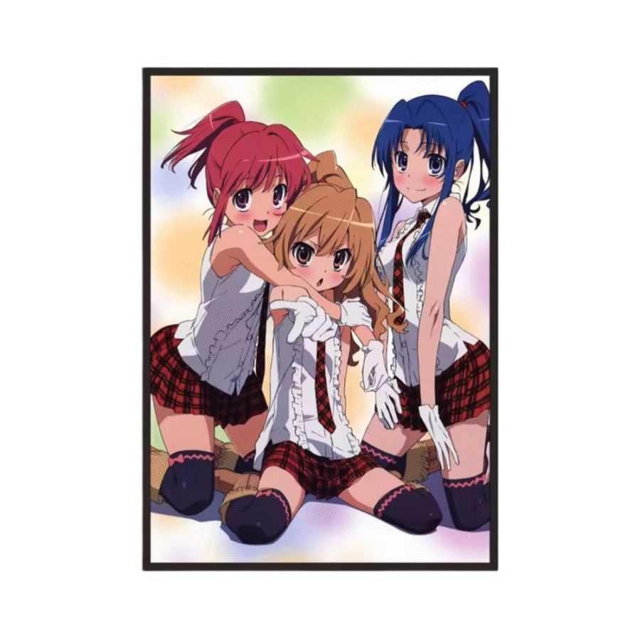 Anime Toradora! Character Wall Poster Anime Toradora! Character Wall Poster