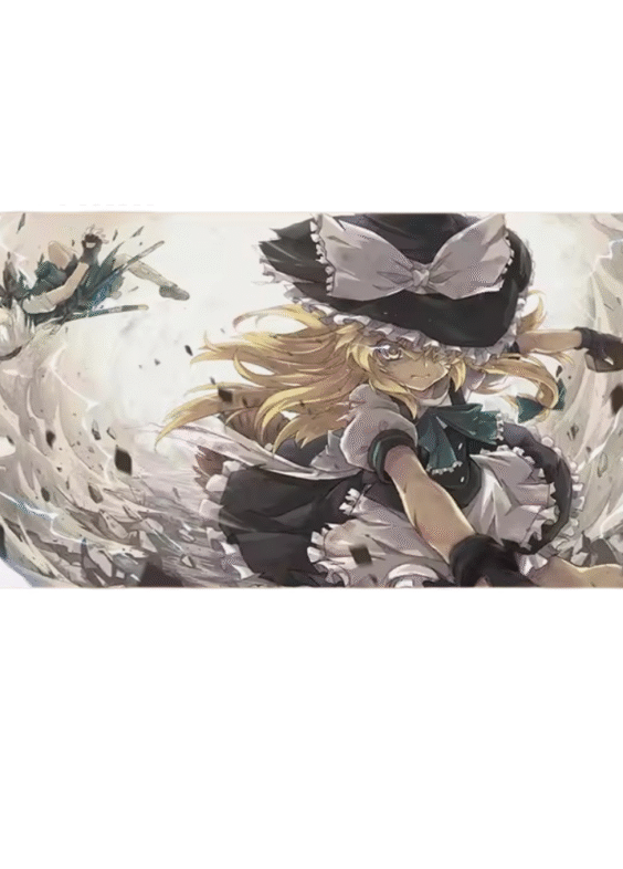 Anime Touhou Project Marisa Kirisame Mouse Pad