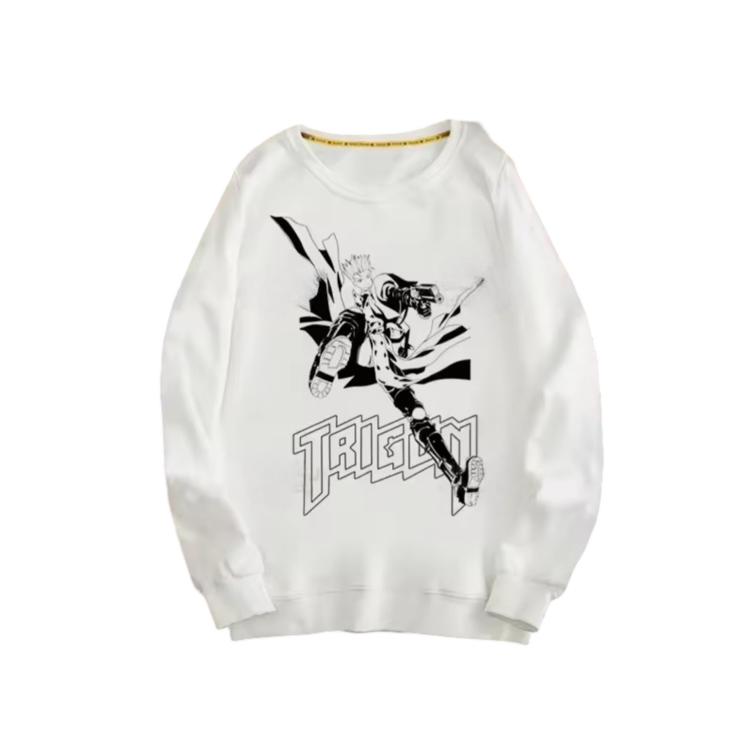 Anime Trigun Vash The Stampede Sweatshirt Anime Trigun Vash The Stampede Sweatshirt