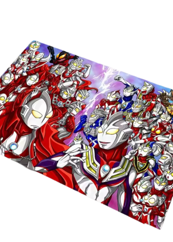 Anime Ultraman Character Printed Carpet