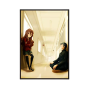 Toradora! Ryūji Takasu And Taiga Aisaka Anime Wall Art Poster