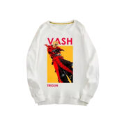 Anime Trigun Vash The Stampede Printed Casual Sweatshirt