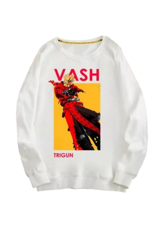 Anime Trigun Vash The Stampede Printed Casual Sweatshirt