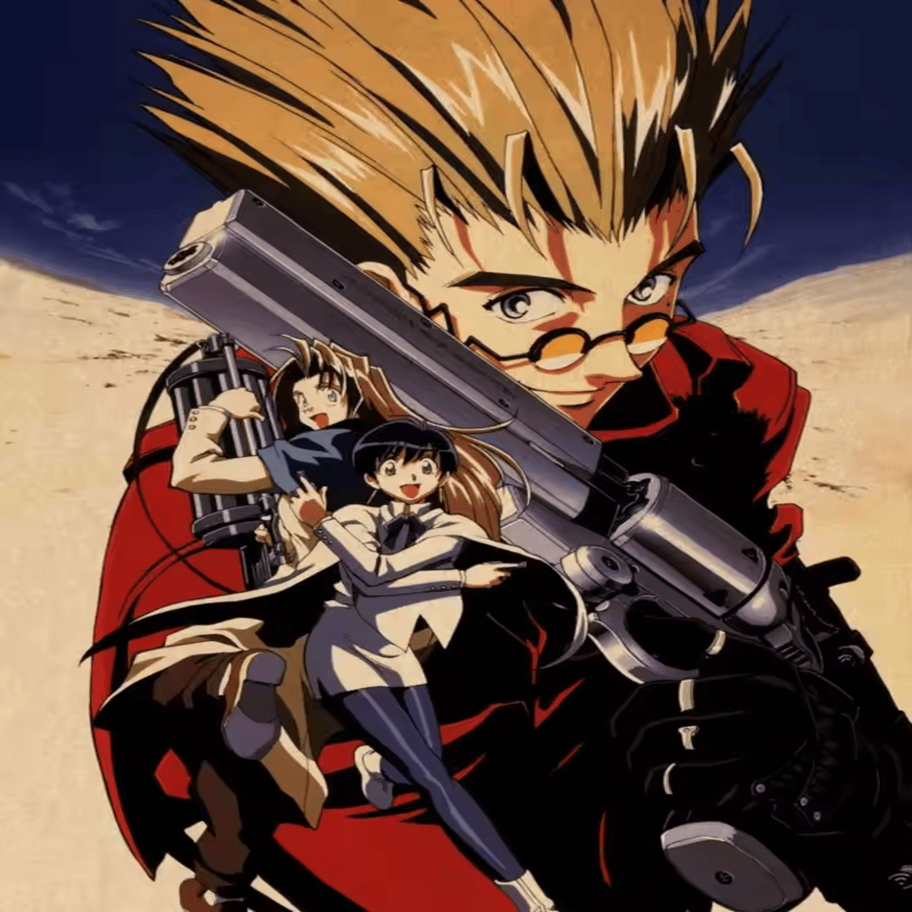 Anime Trigun Vash The Stampede With Friends Painting Wall Art Anime Trigun Vash The Stampede With Friends Painting Wall Art