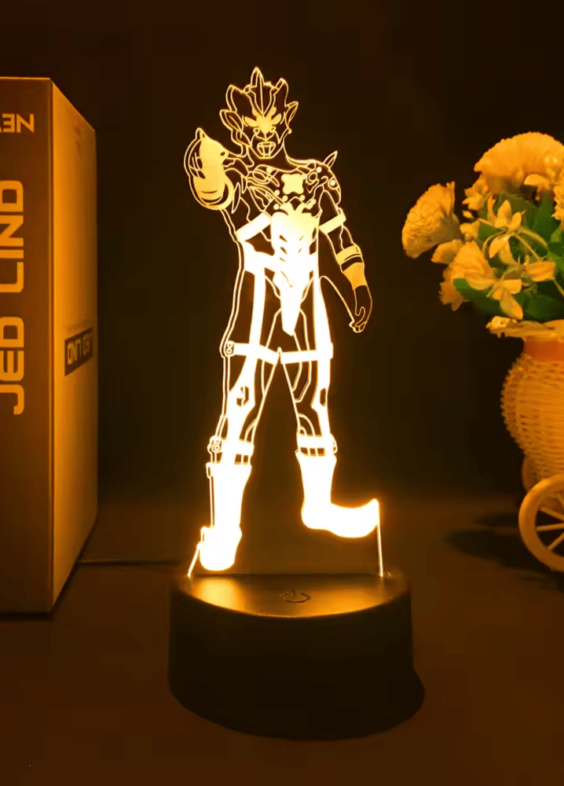 Anime Ultraman Z LED Acrylic 3D Illusion Night Light