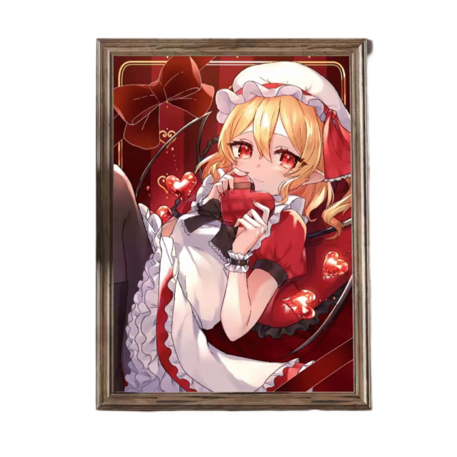 Touhou Project Flandre Scarlet Anime Printed Wall Art Poster Touhou Project Flandre Scarlet Anime Printed Wall Art Poster