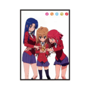 Toradora! Character Anime Wall Art Poster
