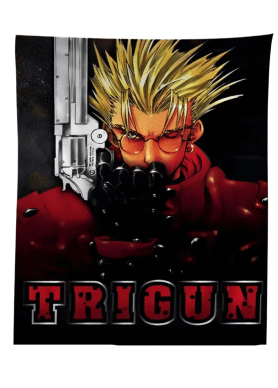 Trigun Vash The Stampede Tapestry Hippie Anime Wall Art