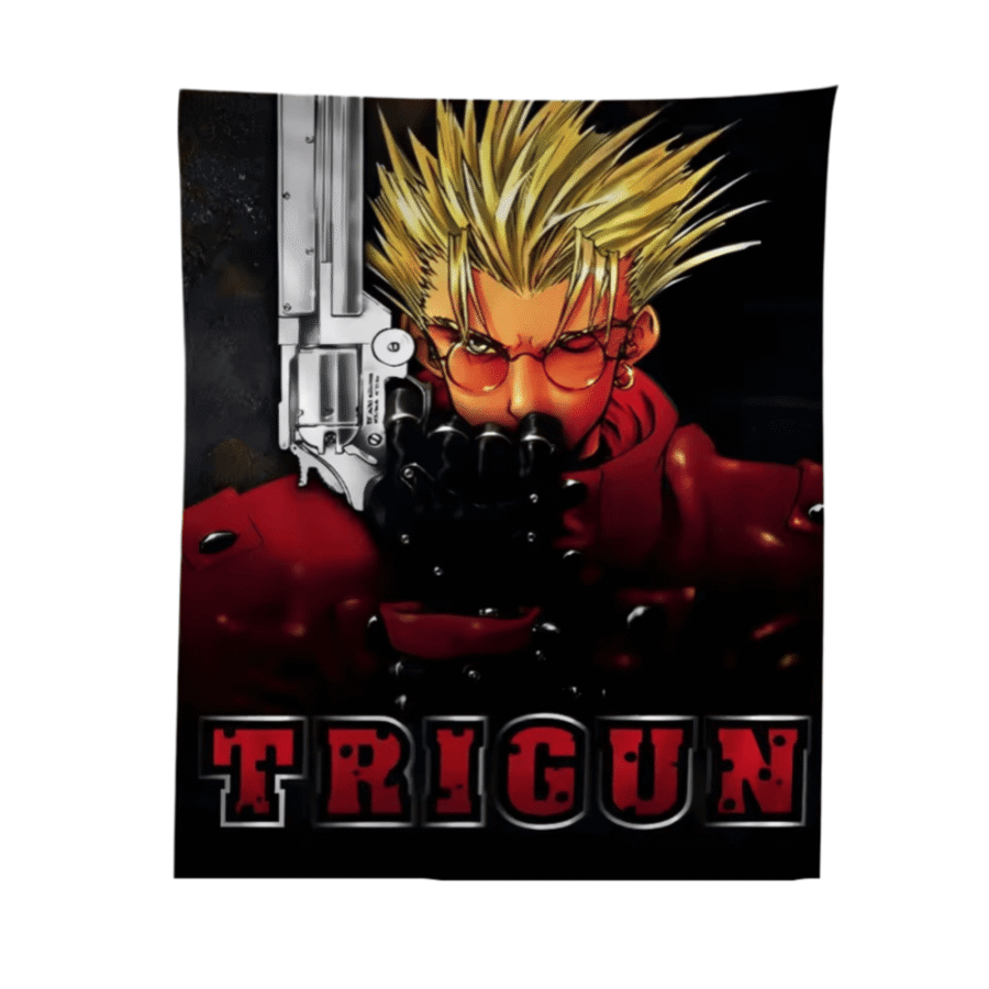 Trigun Vash The Stampede Tapestry Hippie Anime Wall Art Trigun Vash The Stampede Tapestry Hippie Anime Wall Art