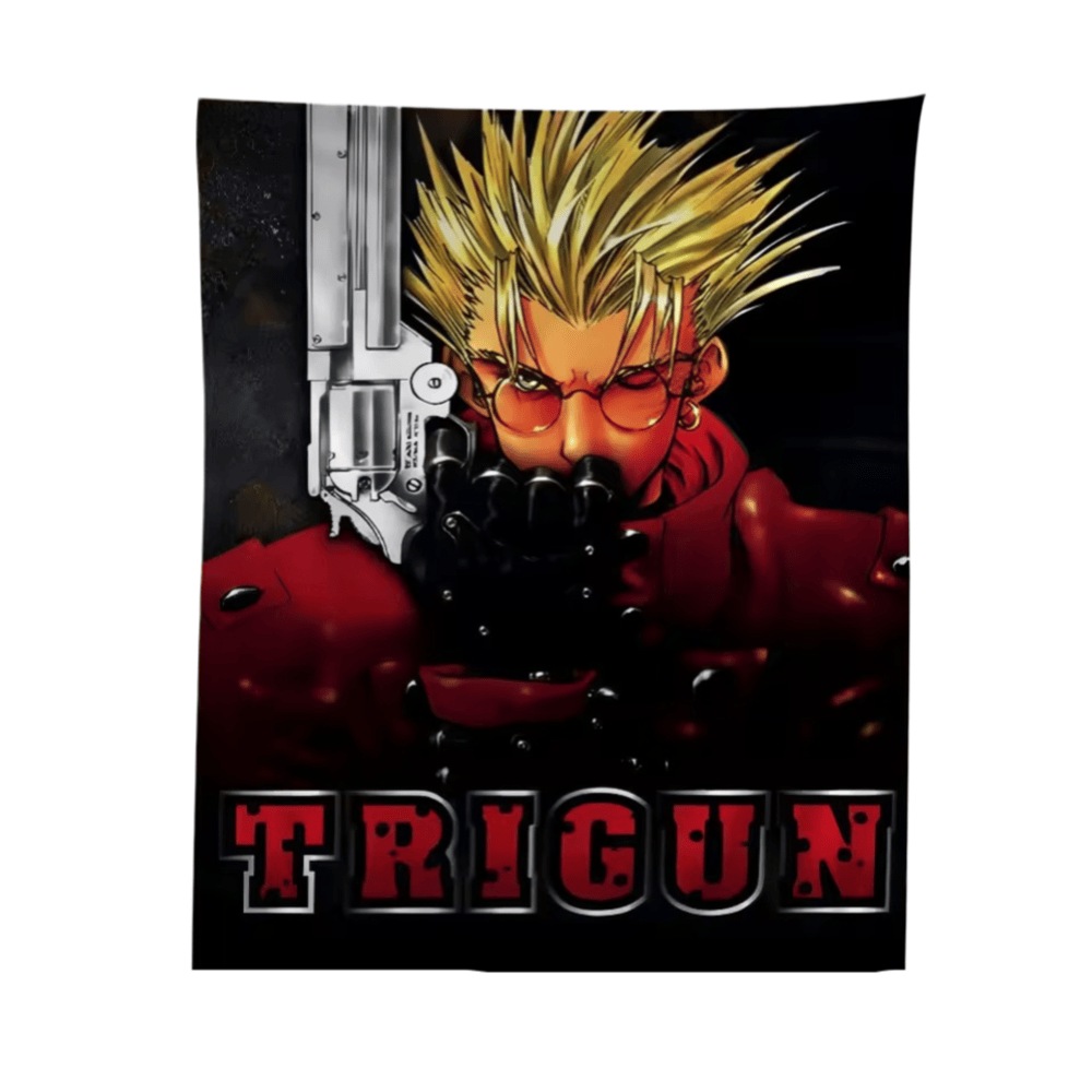 Trigun Vash The Stampede Tapestry Hippie Anime Wall Art Trigun Vash The Stampede Tapestry Hippie Anime Wall Art