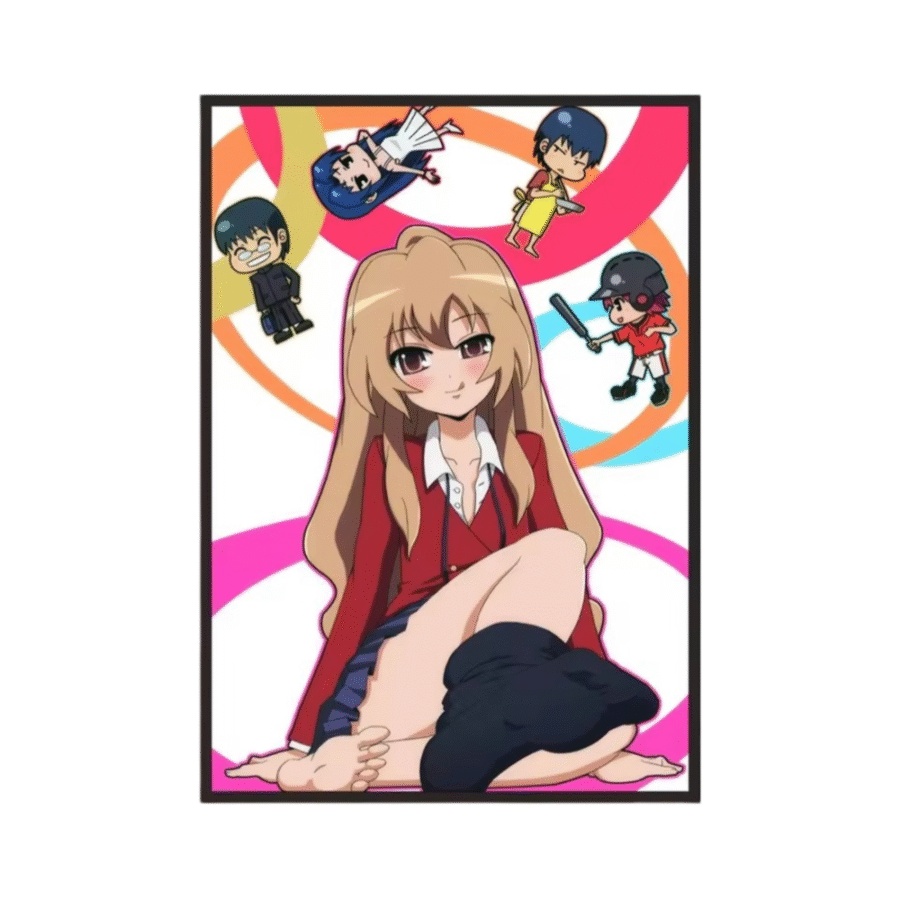 Toradora! Anime Character Wall Art Poster Toradora! Anime Character Wall Art Poster