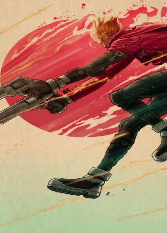 Trigun Vash The Stampede Anime Painting Wall Art