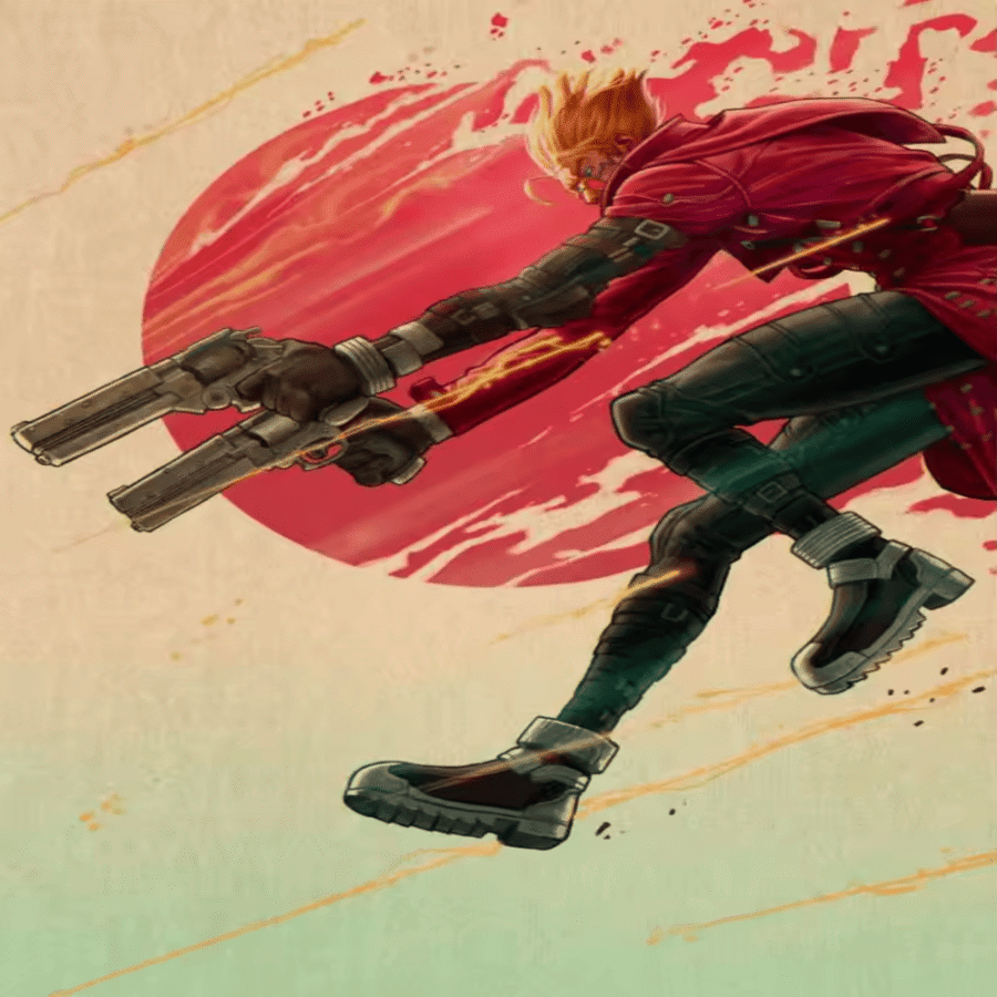 Trigun Vash The Stampede Anime Painting Wall Art Trigun Vash The Stampede Anime Painting Wall Art