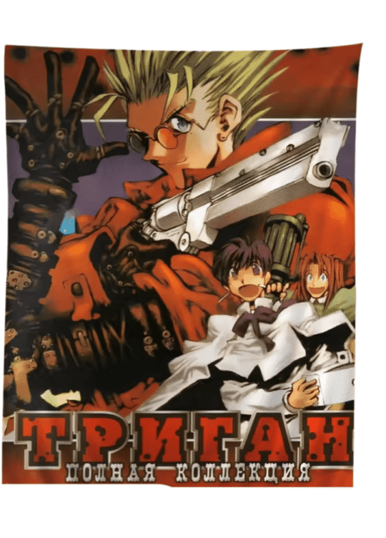 Trigun: Badlands Rumble Anime Tapestry Hippie Wall Art