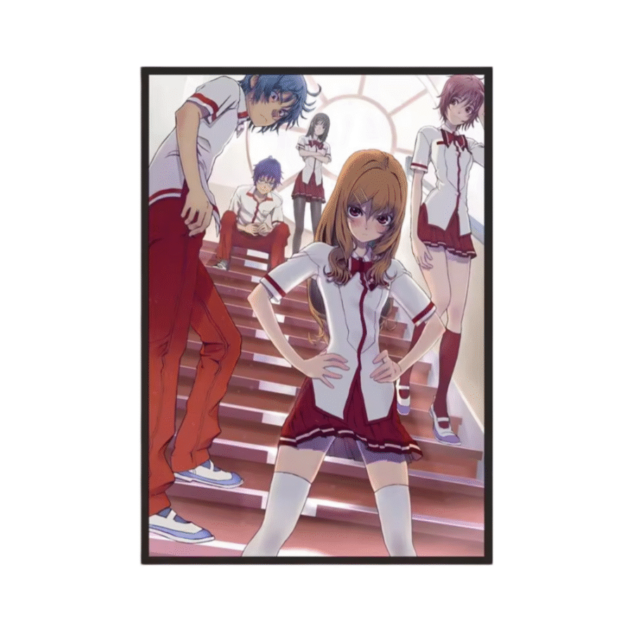 Anime Toradora! Character Wall Art Poster Anime Toradora! Character Wall Art Poster