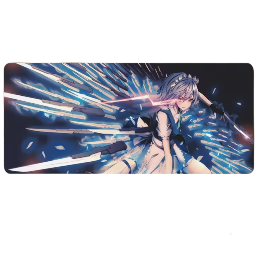 Anime Touhou Project Sakuya Izayoi Mouse Pad Anime Touhou Project Sakuya Izayoi Mouse Pad