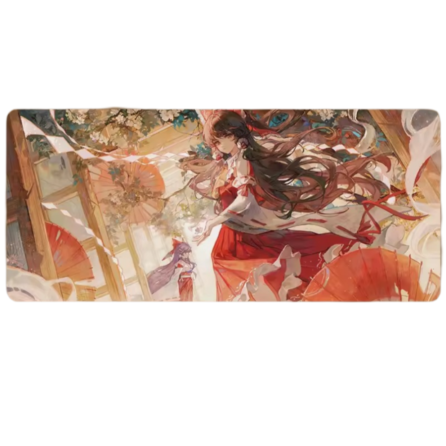 Anime Touhou Project Reimu Hakurei Rubber Mouse Pad Anime Touhou Project Reimu Hakurei Rubber Mouse Pad