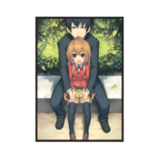 Toradora! Anime Ryūji Takasu And Taiga Aisaka Wall Art Poster