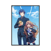 Anime Toradora! Ryūji Takasu And Taiga Aisaka Wall Art Poster
