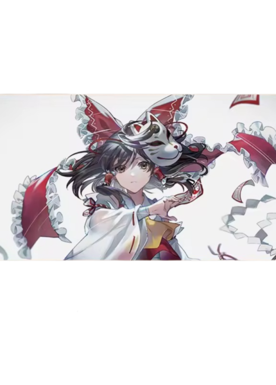 Touhou Project Reimu Hakurei Anime Mouse Pad