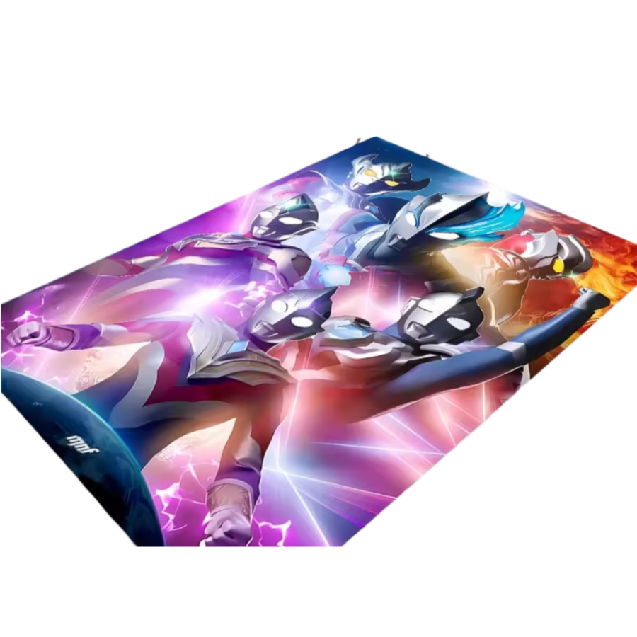 Anime Ultraman Blazar Printed Carpet