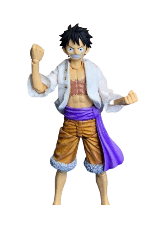 15cm Anime One Piece Luffy Humanoid Toy
