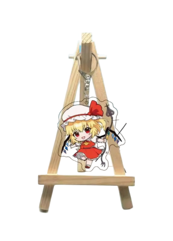 Touhou Project Anime Flandre Scarlet Keychain Pendant